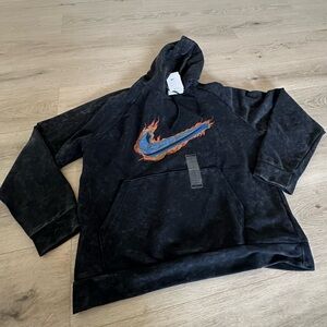new Nike flames logo hoodie